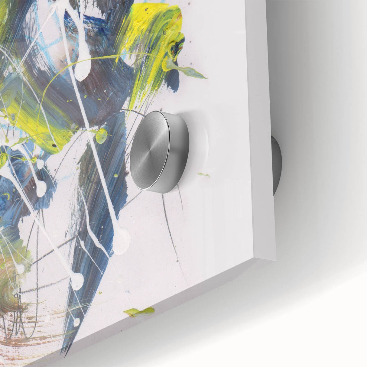 Vibrant Brushstroke Expression – Colorful Abstract Wall Hanging