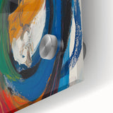 Vibrant Abstract Expressionist Wall Art – Bold Colorful Canvas