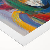 Vibrant Abstract Expressionist Wall Art – Bold Colorful Canvas