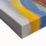 Vibrant Abstract Expressionist Wall Art – Bold Colorful Canvas