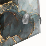 Premium Abstract Canvas Prints – Forest Green & Gold Art