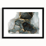 Premium Abstract Canvas Prints – Forest Green & Gold Art