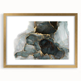 Premium Abstract Canvas Prints – Forest Green & Gold Art