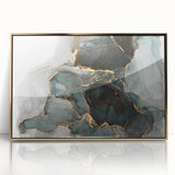 Premium Abstract Canvas Prints – Forest Green & Gold Art