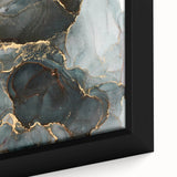 Premium Abstract Canvas Prints – Forest Green & Gold Art