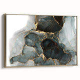 Premium Abstract Canvas Prints – Forest Green & Gold Art