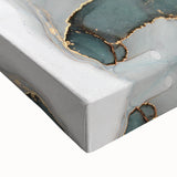 Premium Abstract Canvas Prints – Forest Green & Gold Art