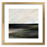 Earthen Harmony Abstracts - Serene Landscape Abstract Art in Earth Tones