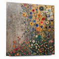 Colorful Abstract Floral Wall Art – Contemporary Botanical Print