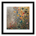 Colorful Abstract Floral Wall Art – Contemporary Botanical Print