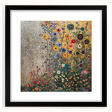 Colorful Abstract Floral Wall Art – Contemporary Botanical Print