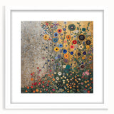 Colorful Abstract Floral Wall Art – Contemporary Botanical Print
