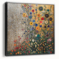 Colorful Abstract Floral Wall Art – Contemporary Botanical Print