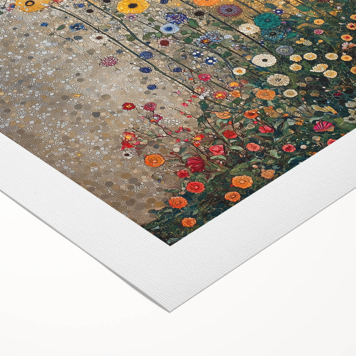 Colorful Abstract Floral Wall Art – Contemporary Botanical Print