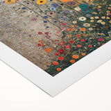 Colorful Abstract Floral Wall Art – Contemporary Botanical Print