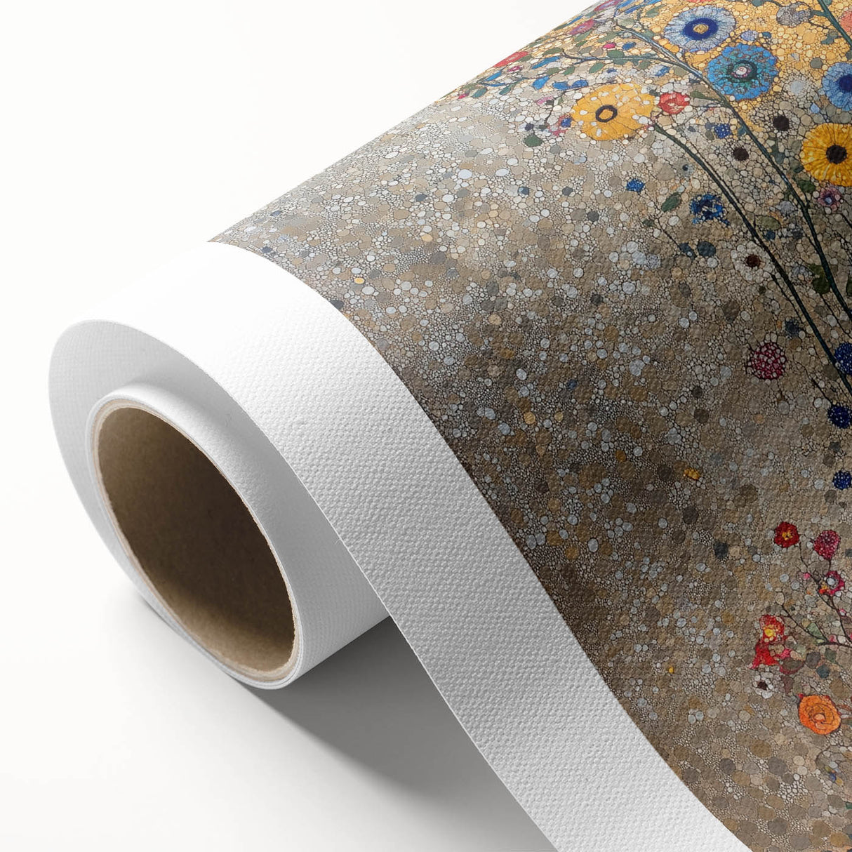 Colorful Abstract Floral Wall Art – Contemporary Botanical Print