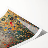Colorful Abstract Floral Wall Art – Contemporary Botanical Print