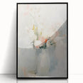 Minimalist Abstract Floral Wall Art – Elegant Pastel Canvas Print