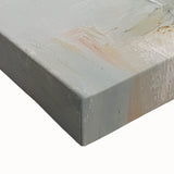 Minimalist Abstract Floral Wall Art – Elegant Pastel Canvas Print