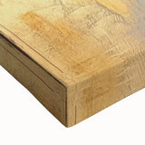 Elegant Abstract Floral Wall Art – Gold & Red Modern Canvas Print