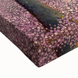 Golden Forest Abstract Wall Art – Soft Floral Nature Canvas Print