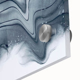 Modern Fluid Art Prints – Monochrome Black & White Canvas Decor