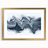 Modern Fluid Art Prints – Monochrome Black & White Canvas Decor