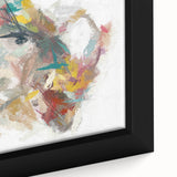 Expressive Woman's Portrait – Contemporary Abstract Art Piece