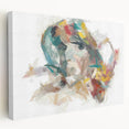 Expressive Woman's Portrait – Contemporary Abstract Art Piece