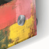 Bold Abstract Expressionist Wall Art – Modern Color-Block Canvas