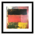 Bold Abstract Expressionist Wall Art – Modern Color-Block Canvas