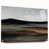 Earthen Harmony Abstracts - Calm Landscape Abstract Art in Earth Tones