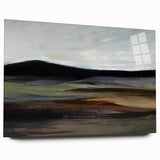 Earthen Harmony Abstracts - Calm Landscape Abstract Art in Earth Tones