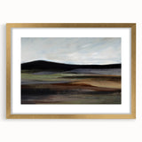 Earthen Harmony Abstracts - Calm Landscape Abstract Art in Earth Tones
