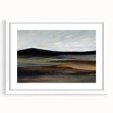 Earthen Harmony Abstracts - Calm Landscape Abstract Art in Earth Tones