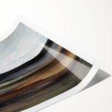 Earthen Harmony Abstracts - Calm Landscape Abstract Art in Earth Tones