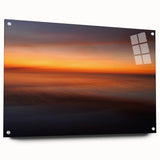 Golden Horizon – Fine Art Photography Print of a Sunset Reflection