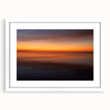 Golden Horizon – Fine Art Photography Print of a Sunset Reflection