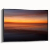 Golden Horizon – Fine Art Photography Print of a Sunset Reflection