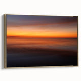 Golden Horizon – Fine Art Photography Print of a Sunset Reflection
