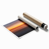 Golden Horizon – Fine Art Photography Print of a Sunset Reflection