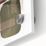 Geometric minimalist abstract wall art – modern earthy decor