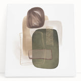 Geometric minimalist abstract wall art – modern earthy decor
