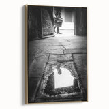 Contemporary City Wall Decor – Urban Reflection Photography Print