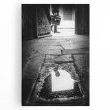 Contemporary City Wall Decor – Urban Reflection Photography Print