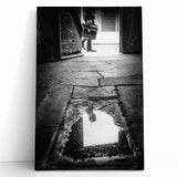Contemporary City Wall Decor – Urban Reflection Photography Print