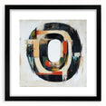 Modern Abstract Expressionist Wall Art – Geometric Canvas Print