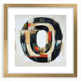 Modern Abstract Expressionist Wall Art – Geometric Canvas Print