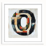 Modern Abstract Expressionist Wall Art – Geometric Canvas Print