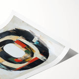 Modern Abstract Expressionist Wall Art – Geometric Canvas Print